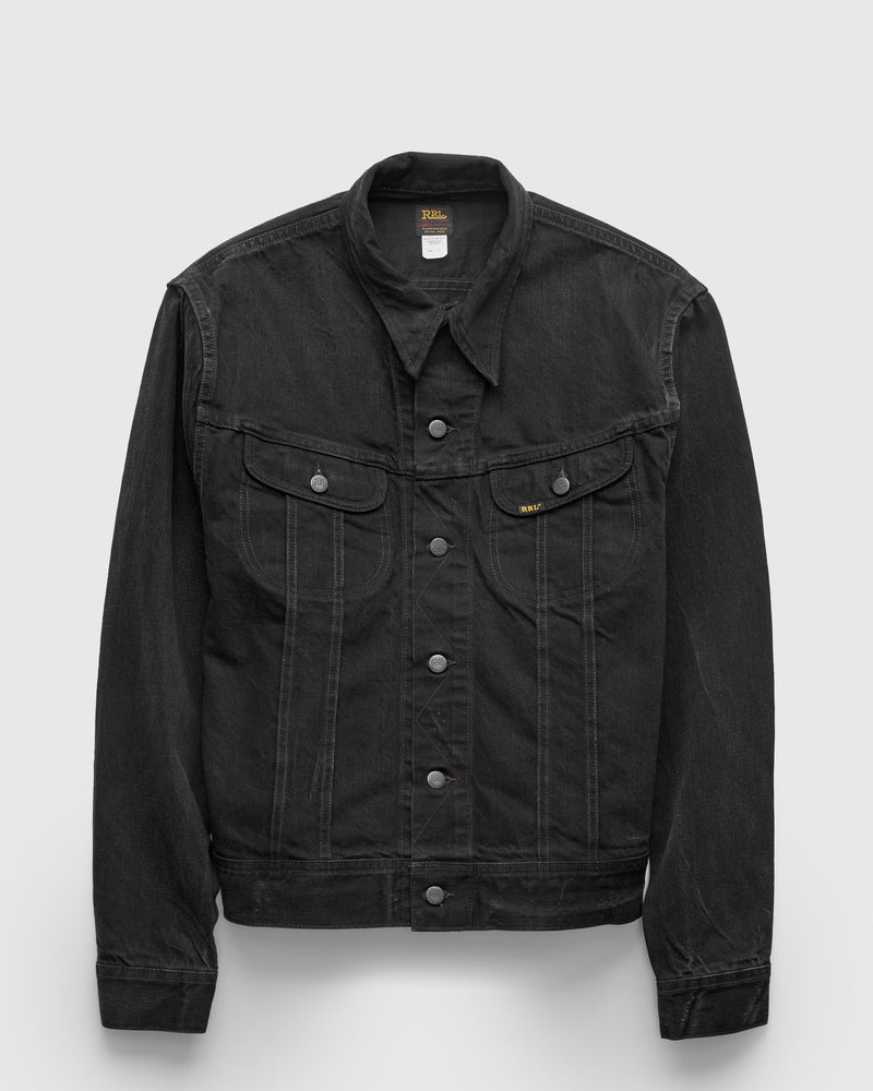 Lot 271 Denim Jacket in Washed Black