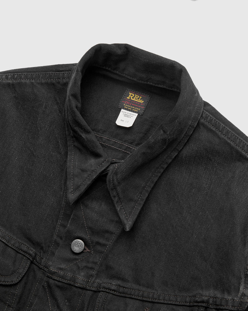 Lot 271 Denim Jacket in Washed Black