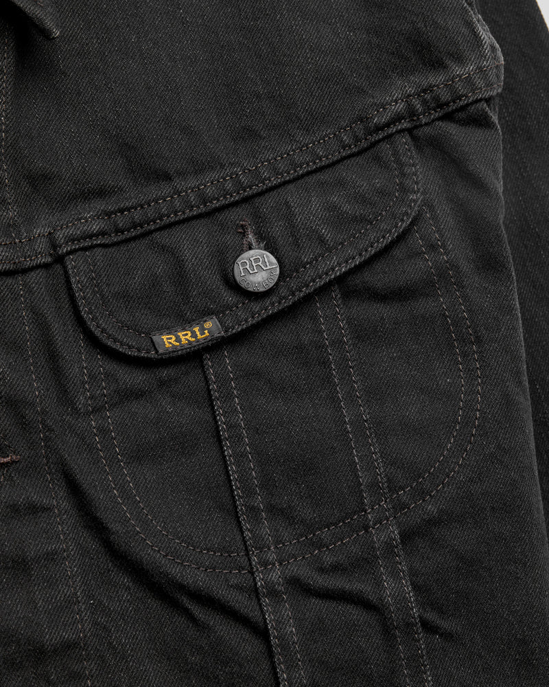 Lot 271 Denim Jacket in Washed Black