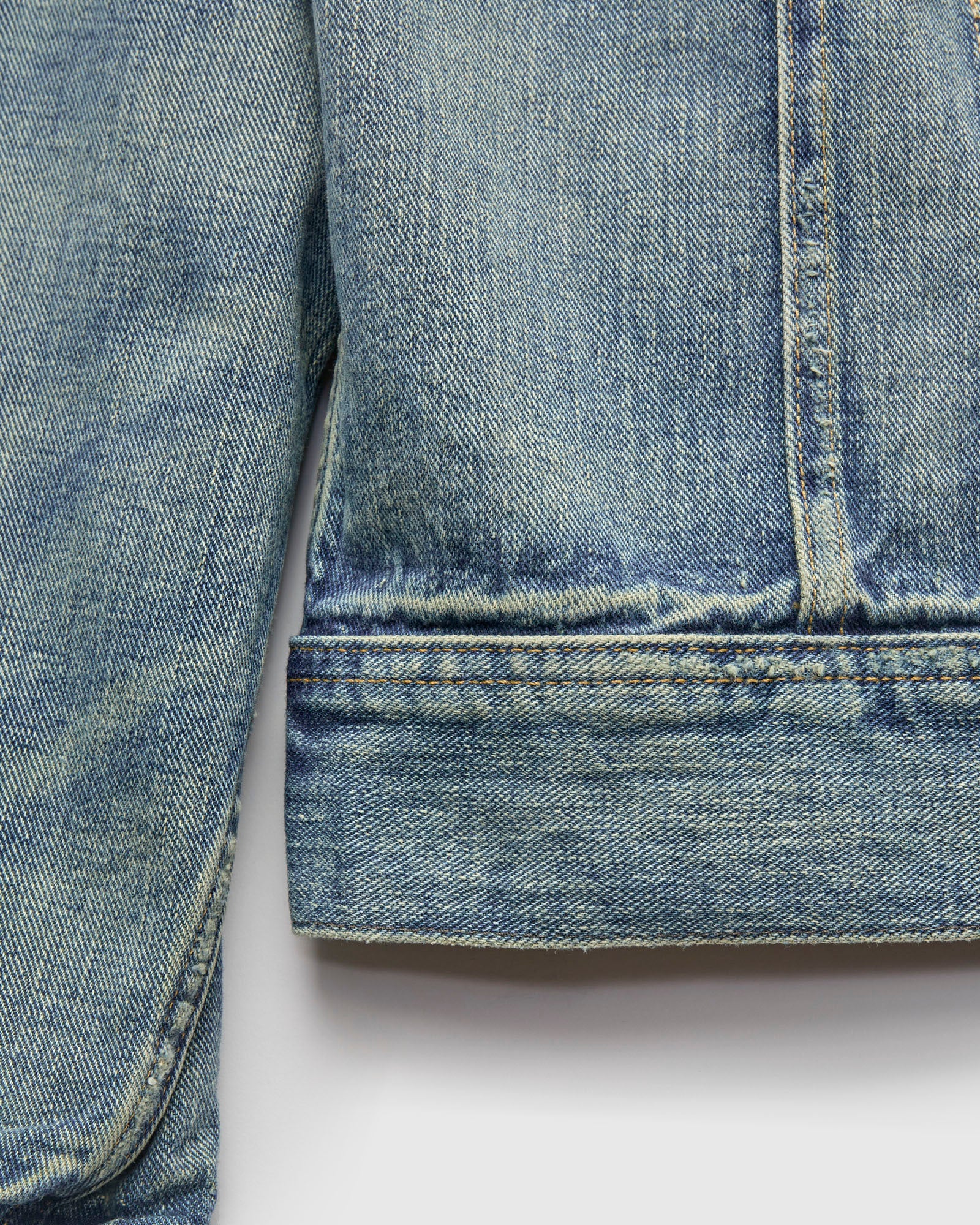 Lot 271 Denim Jacket in Washed Indigo – Blue Owl Workshop