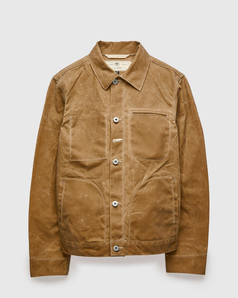 Waxed Canvas Supply Jacket in Tan Ridgeline – Blue Owl Workshop