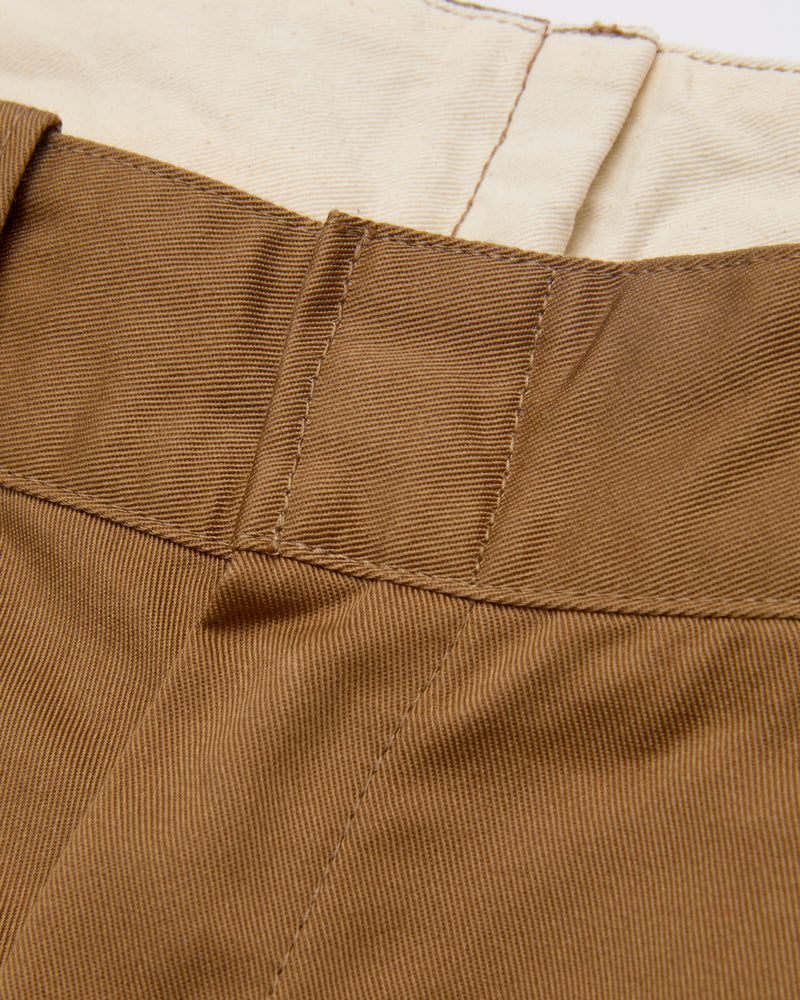 Chino Twill Work Trousers in Beige