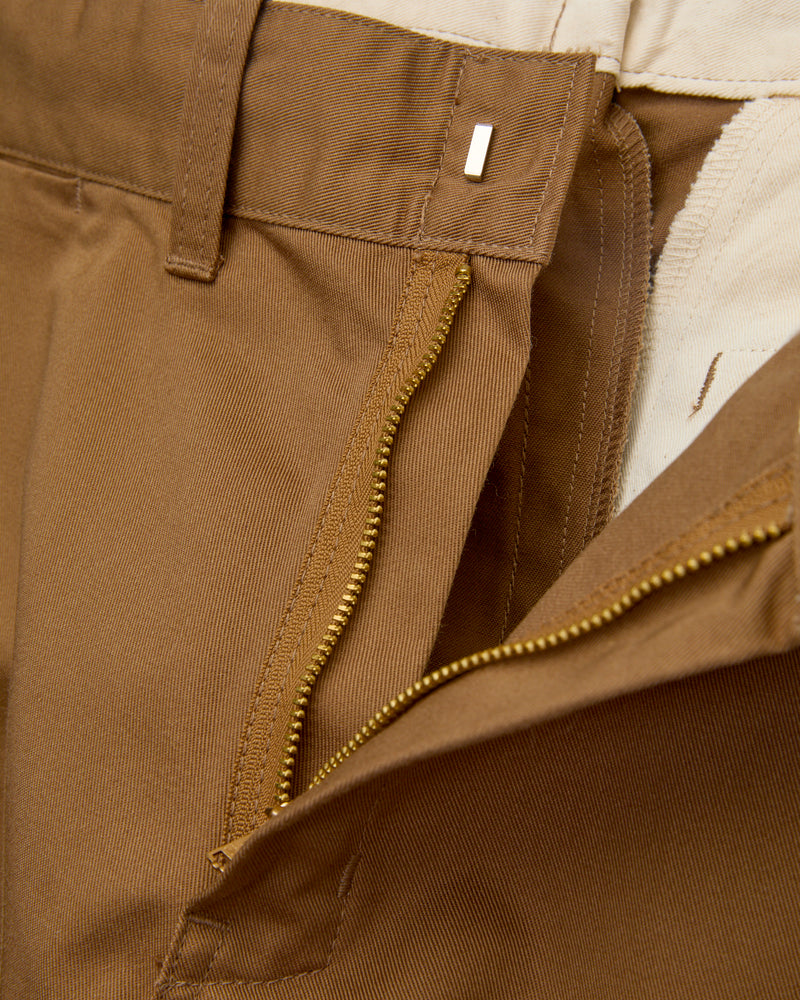Chino Twill Work Trousers in Beige