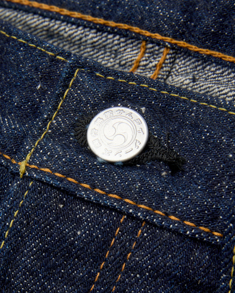 S511AX "Ai-Plus" 18oz Natural Indigo Selvedge Denim - Slim Tapered Fit