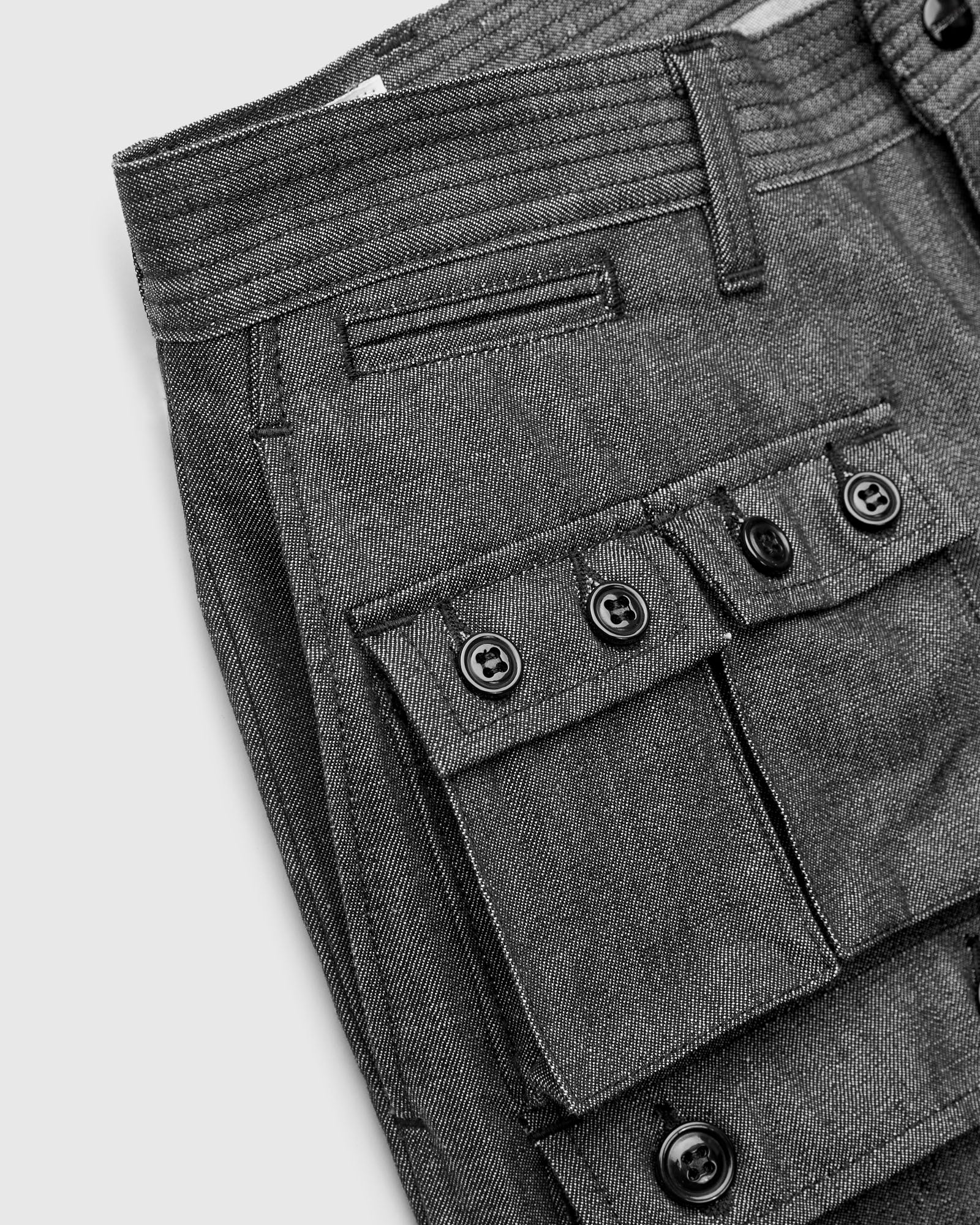 10oz Denim G.D.U Pants in Black – Blue Owl Workshop 10oz Denim G.D.U Pants in Black – Blue Owl Workshop