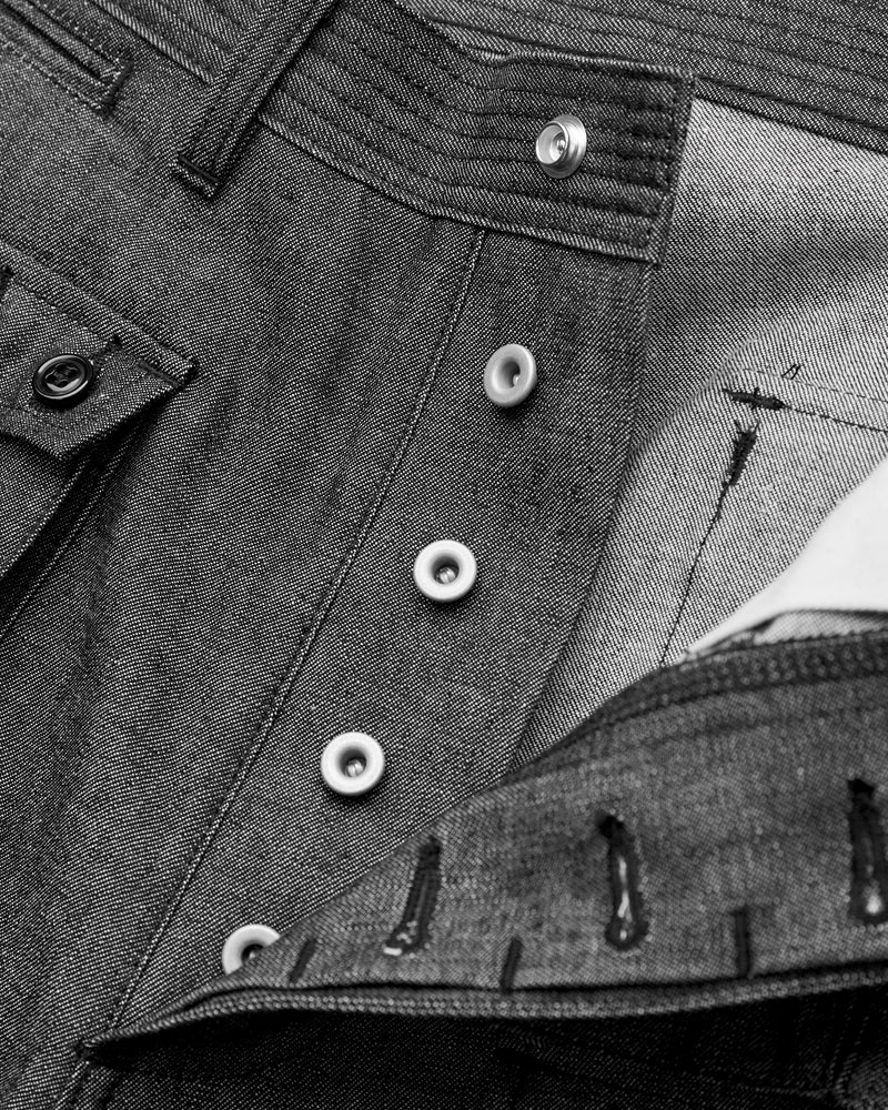 10oz Denim G.D.U Pants in Black
