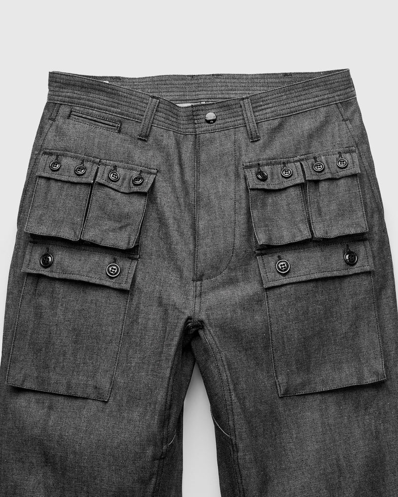 10oz Denim G.D.U Pants in Black