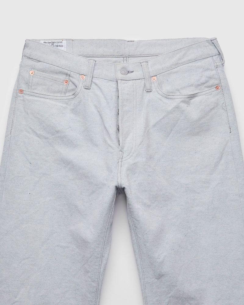 1896S "Upcycle" 13oz Indigo Canvas Pants - Regular Straight Fit