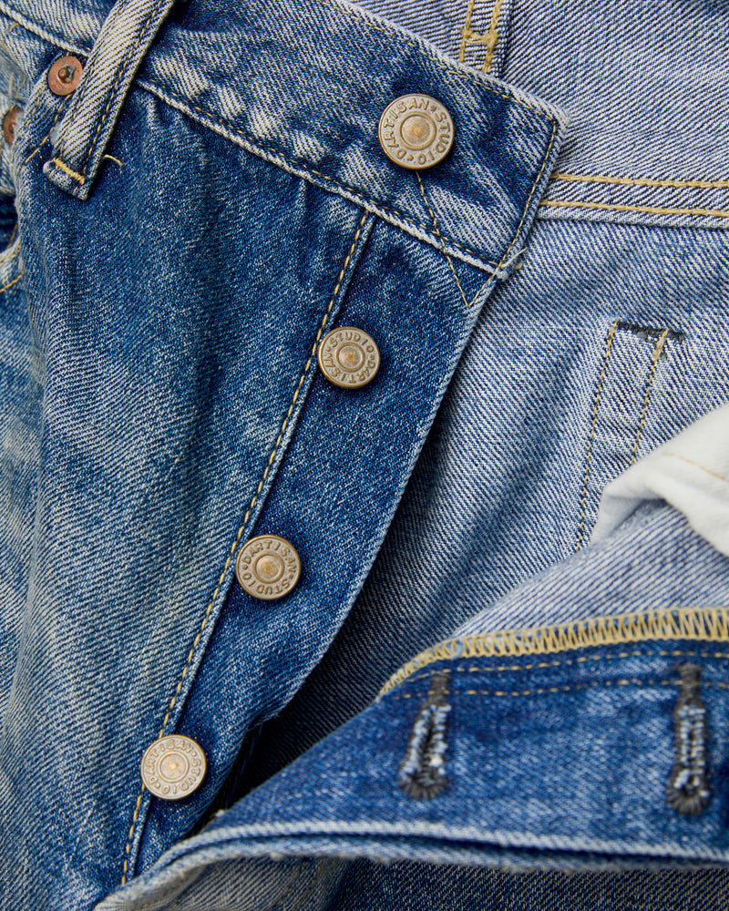 D1826 "Ivy Wash" 13oz Selvedge Denim - Relaxed Tapered Fit