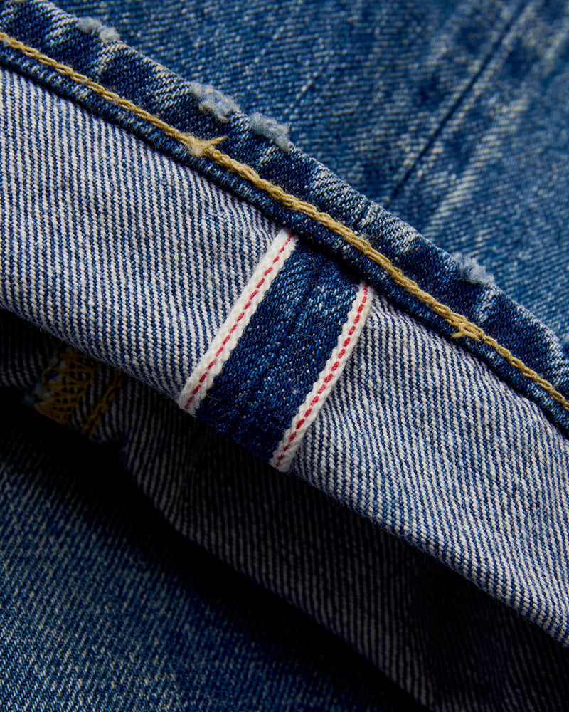 D1826 "Ivy Wash" 13oz Selvedge Denim - Relaxed Tapered Fit