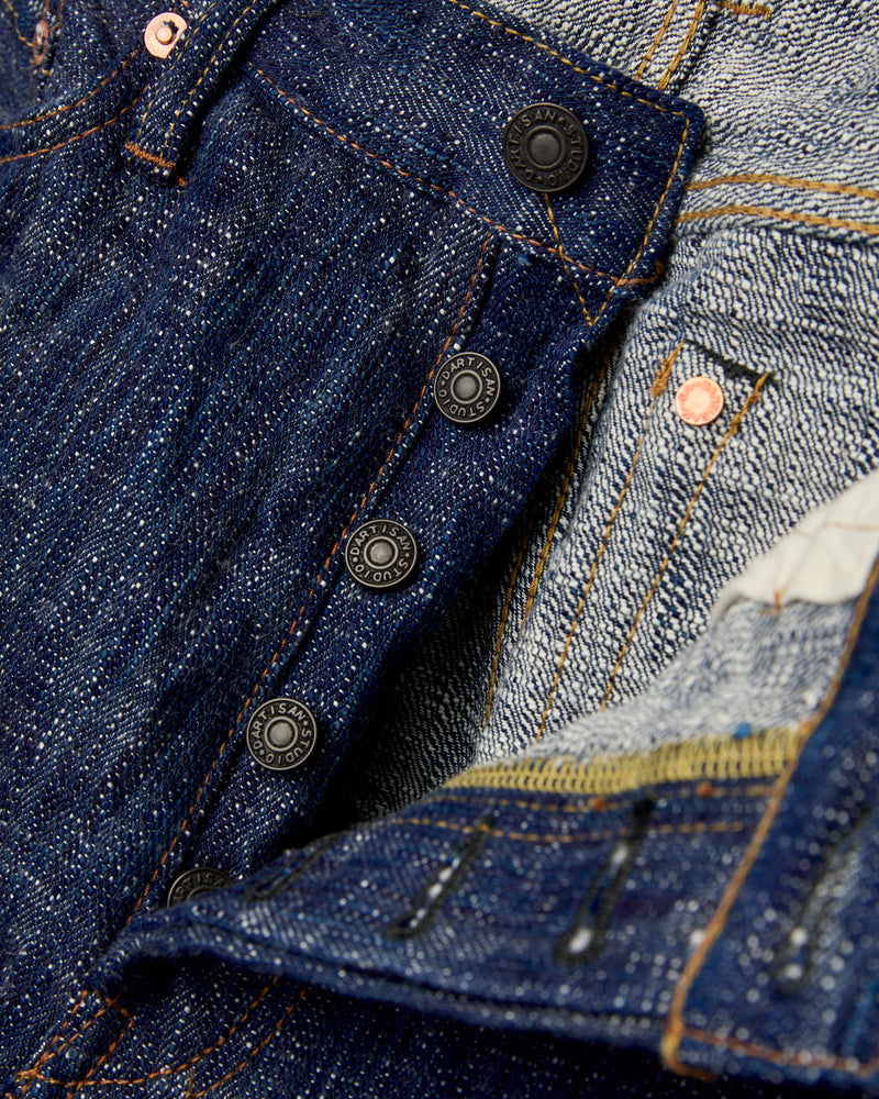D1894 "Sou-Ai" 16oz Twin Indigo Selvedge Denim - Regular Straight Fit