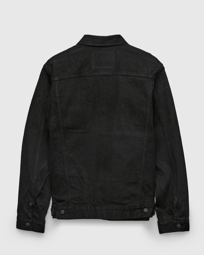 "Kyoto Montsuki" 13.5oz Selvedge Type-3 Jacket in Kyo Kuro Overdye