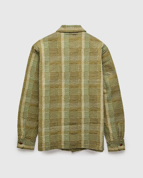 Noragi Sashiko Workshirt in Army