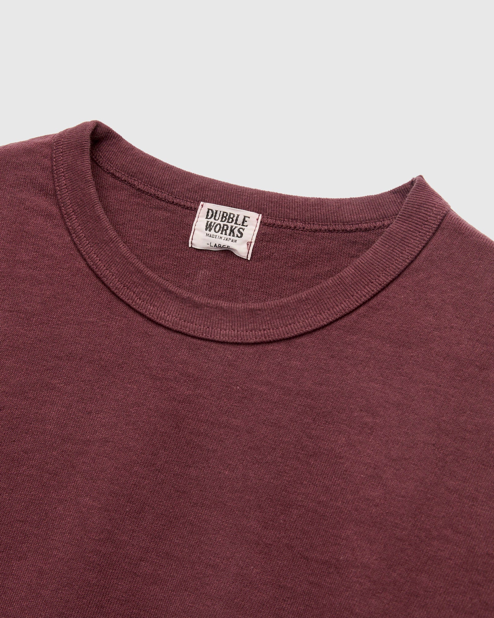 Stand Wheeler T-Shirt in Bordeaux – Blue Owl Workshop