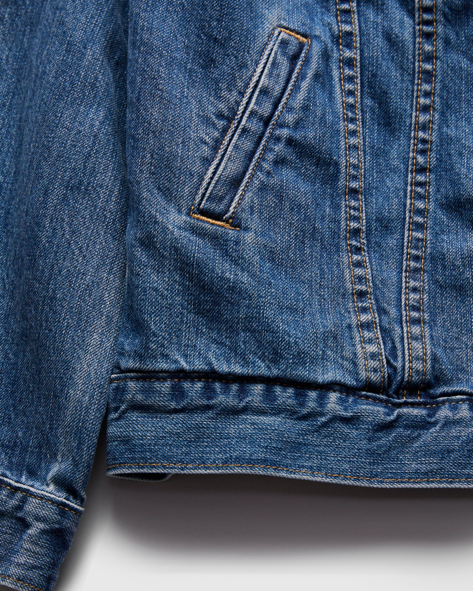 101x Stonewashed Type-3 Denim Jacket in Indigo – Blue Owl Workshop