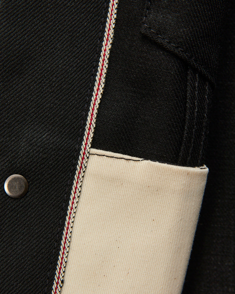 Type 3s Denim Jacket in Double Black