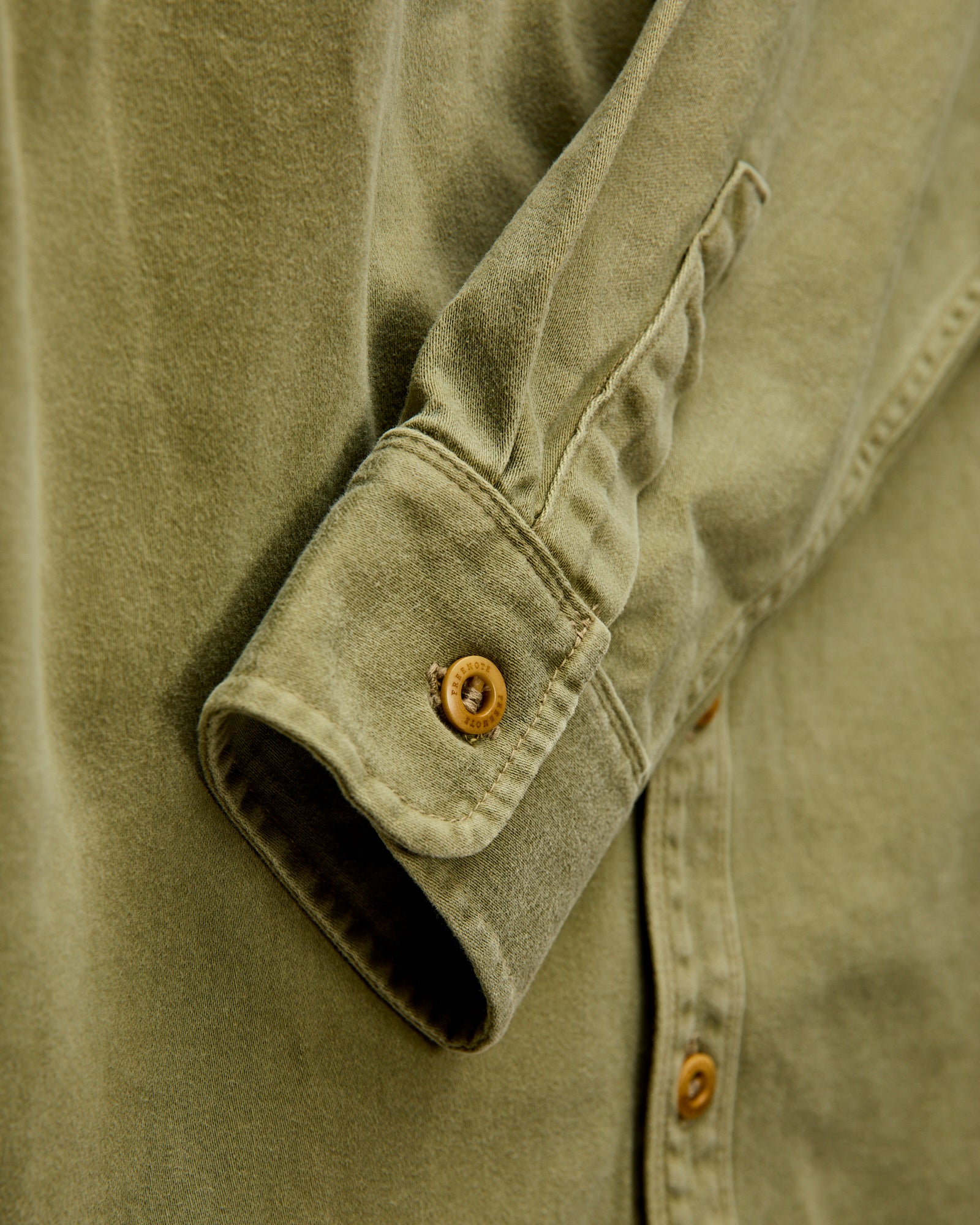 Utility Shirt in Olive – Blue Owl Workshop