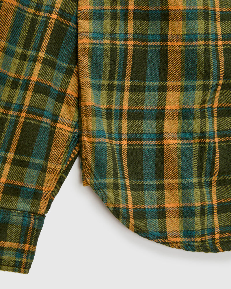 Wells Workshirt in Evergreen Plaid