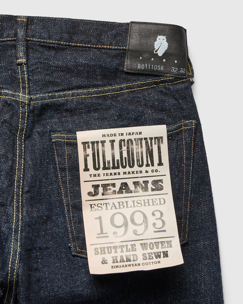 B1110SR "Super Rough" 15.5oz Selvedge Denim - Tapered Fit