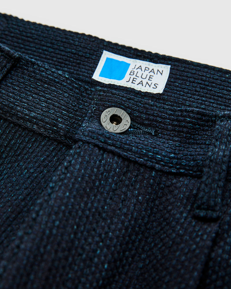 11oz Sashiko Wide Tapered 5P Pants in Indigo