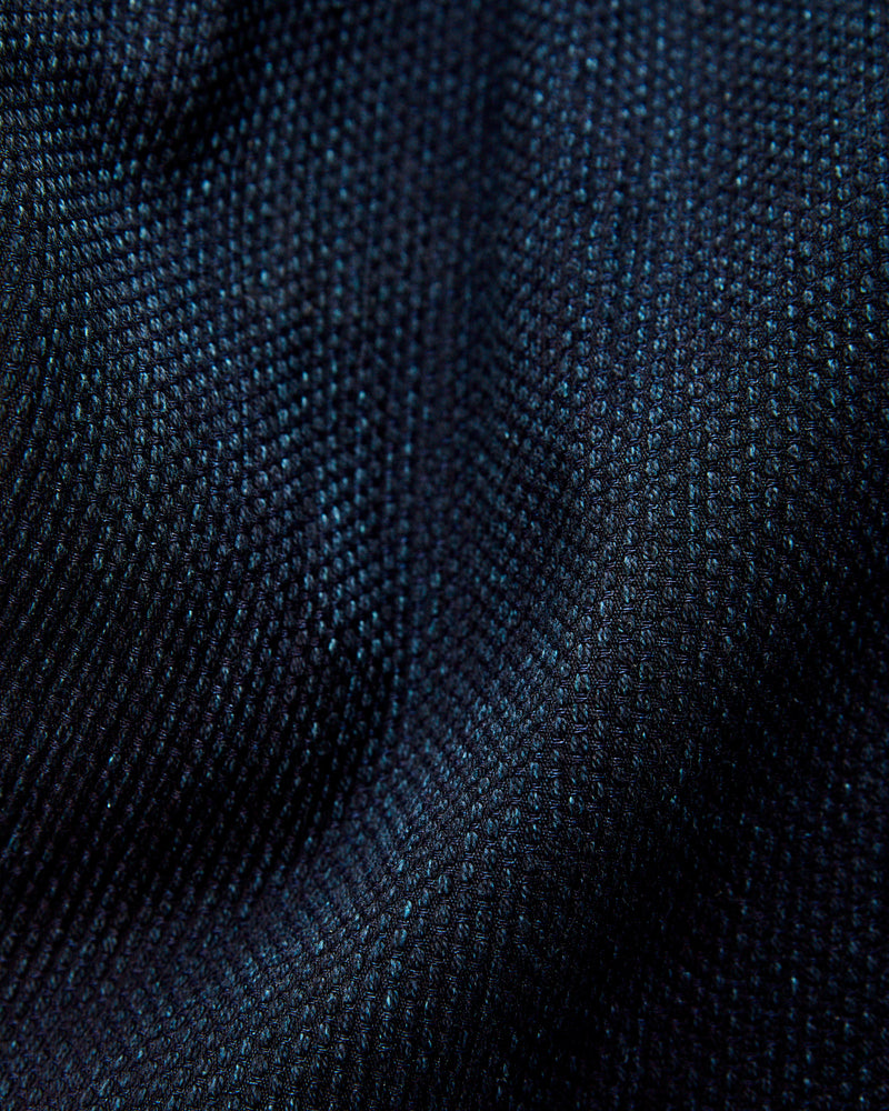 11oz Sashiko Wide Tapered 5P Pants in Indigo