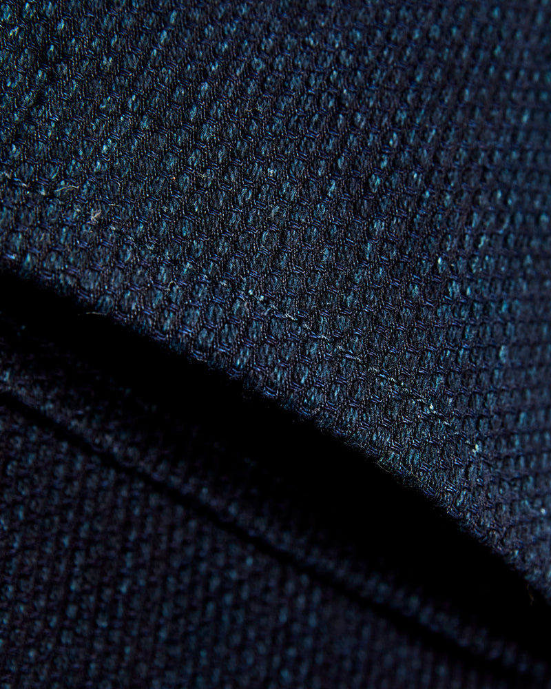 11oz Sashiko Wide Tapered 5P Pants in Indigo