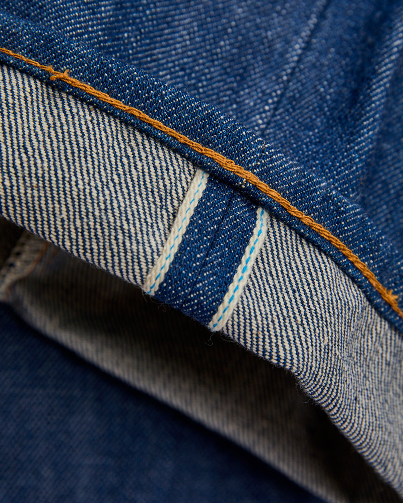 Lot 64 "Hanada Indigo" 13oz Greencast Selvedge Denim - Classic Tapered Fit