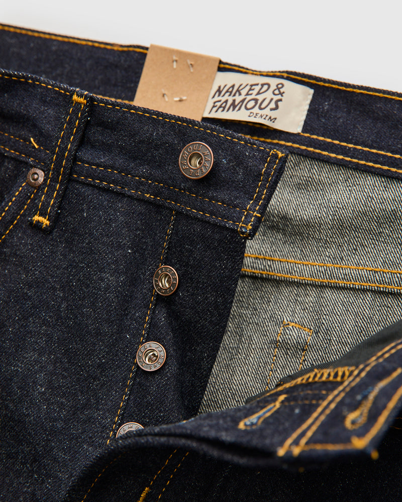 "Sea Island" 12.3oz Selvedge Denim - Weird Guy Fit