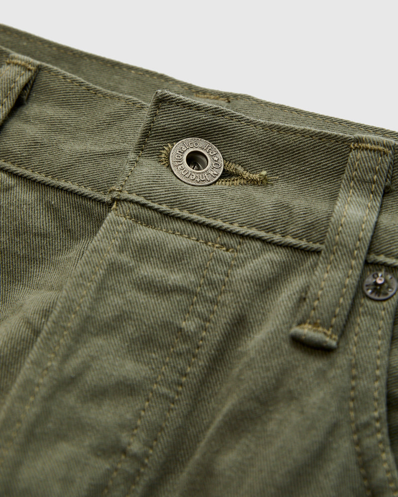 266SVC-LOL "Light Olive" 8oz Selvedge Chino Pants - Relaxed Straight Fit