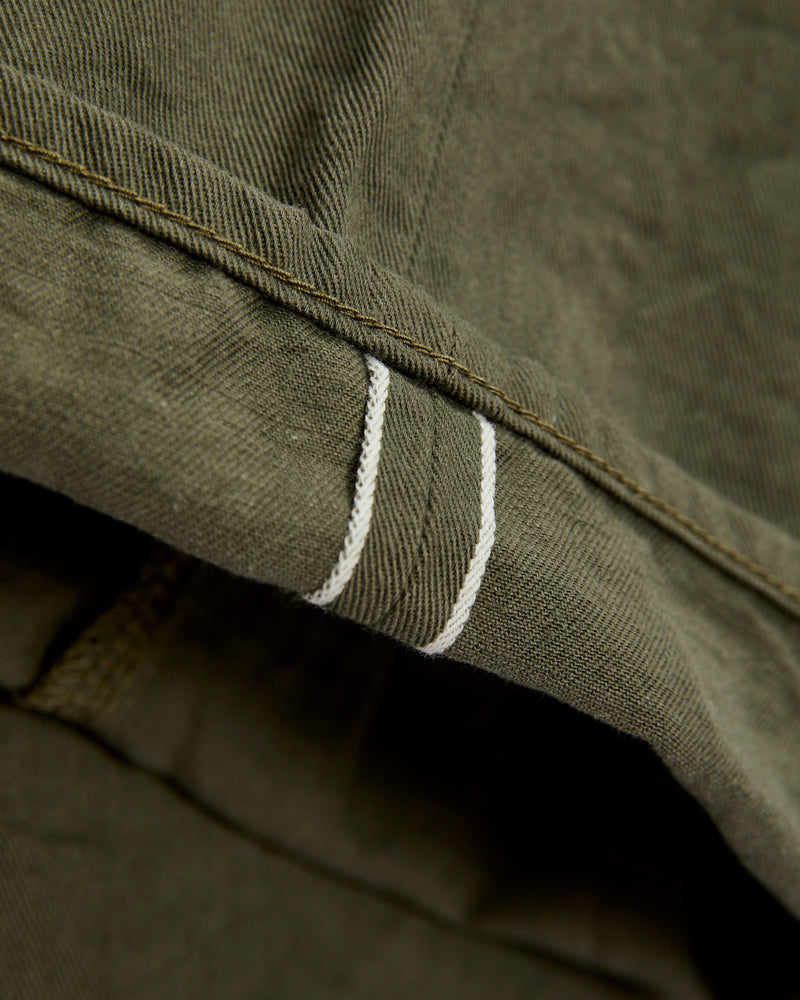266SVC-LOL "Light Olive" 8oz Selvedge Chino Pants - Relaxed Straight Fit