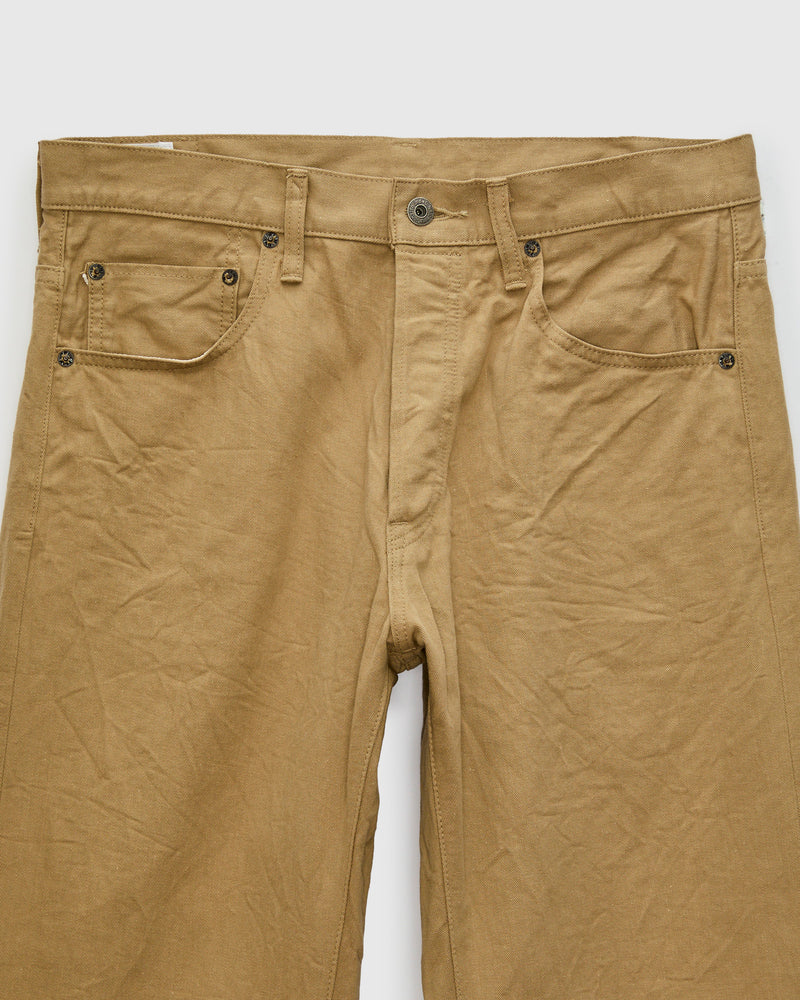 266SVC-KHB "Khaki Beige" 8oz Selvedge Chino Pants - Relaxed Straight Fit