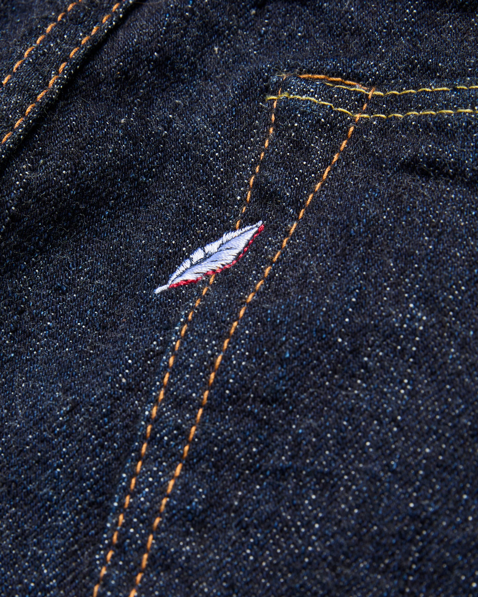 XX-003 14oz Rinsed Selvedge Denim - Regular Straight Fit