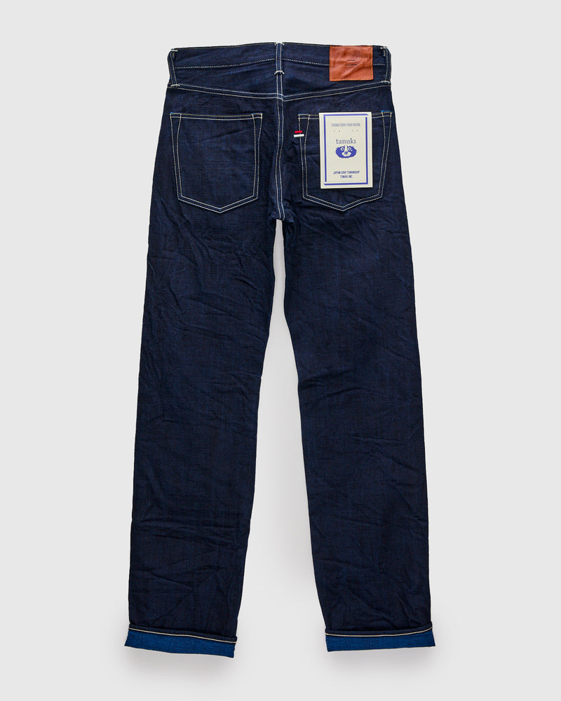 101TB "Yurai" 15oz Natural Indigo Selvedge Denim - Regular Straight Fit