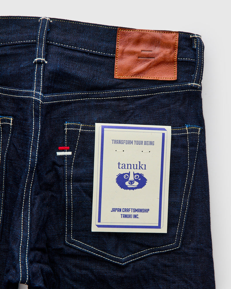 101TB "Yurai" 15oz Natural Indigo Selvedge Denim - Regular Straight Fit