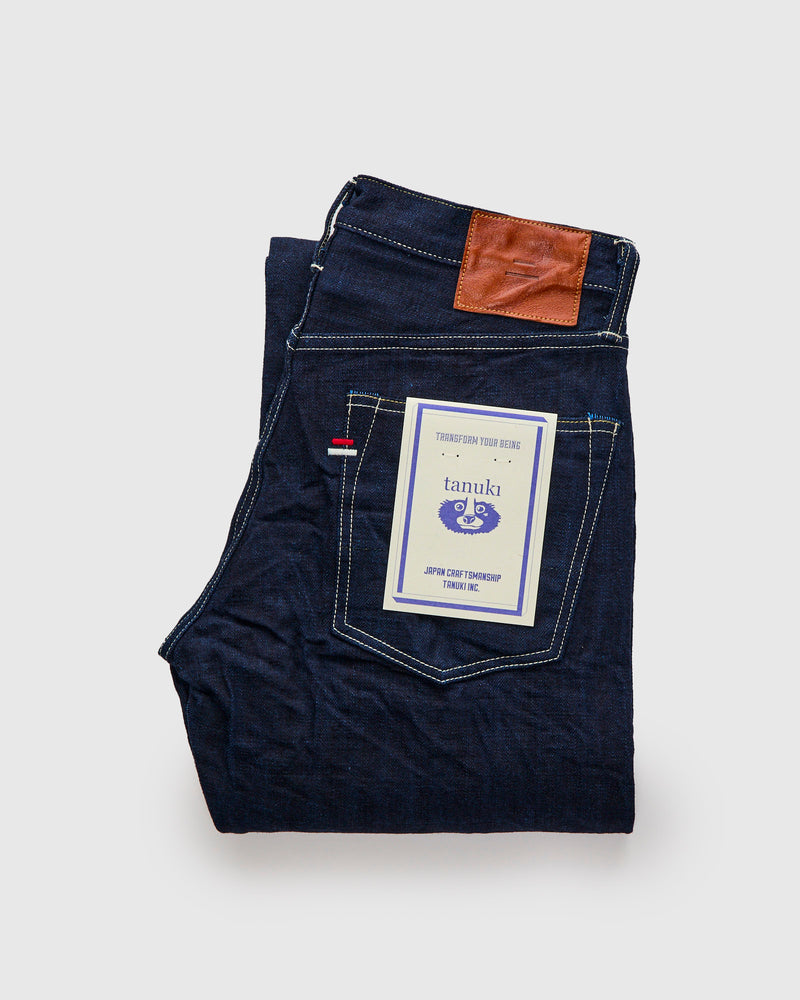 101TB "Yurai" 15oz Natural Indigo Selvedge Denim - Regular Straight Fit