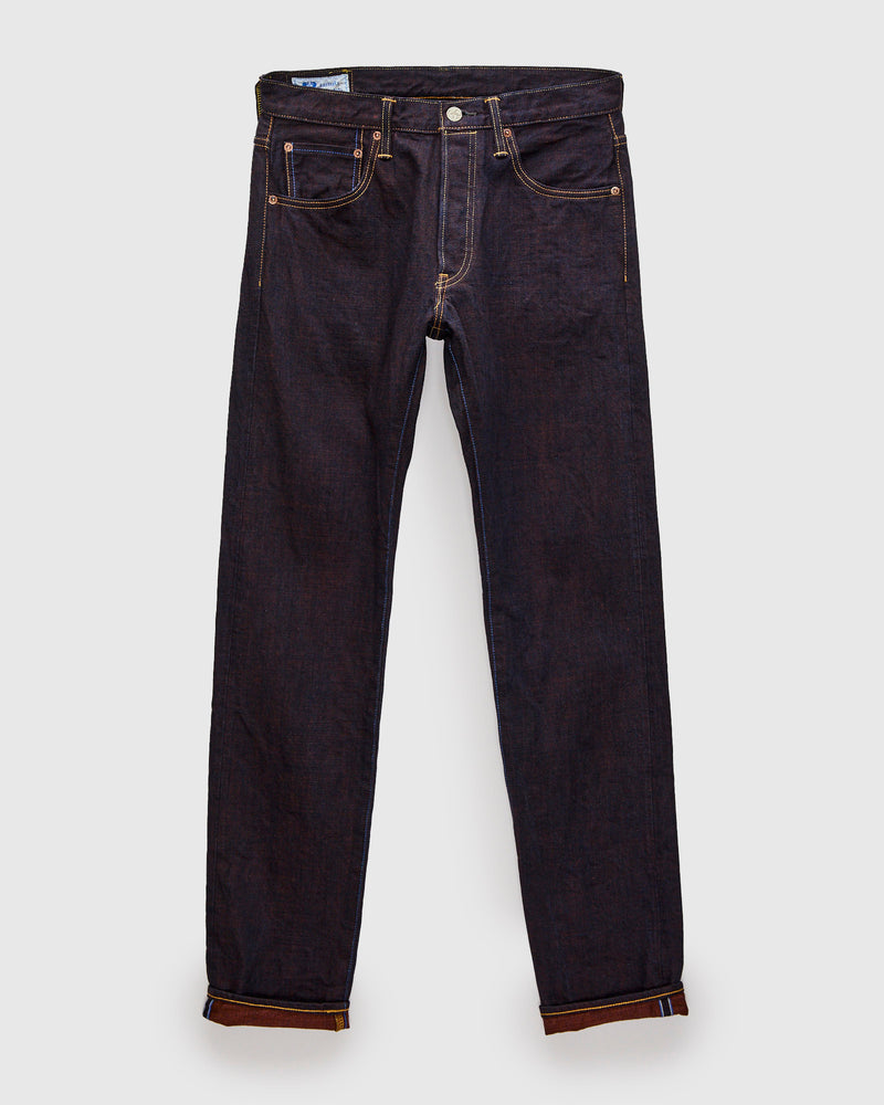 202KH "Kakishibu" Persimmon Weft 14.5oz Selvedge Denim - High Tapered Fit