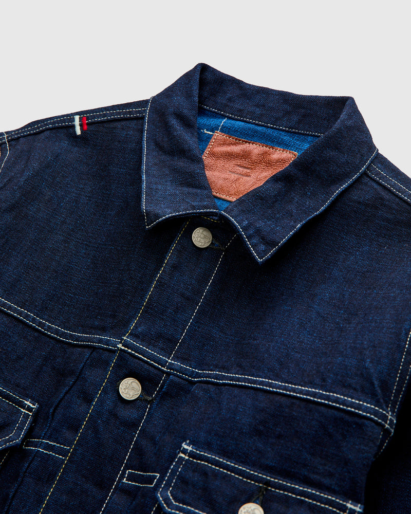 402TB "Yurai" 15oz Natural Indigo Type 2 Selvedge Denim Jacket