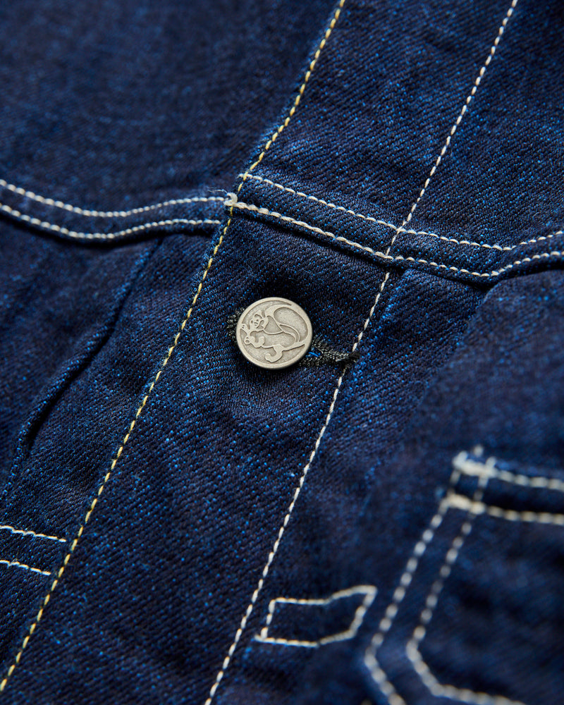 402TB "Yurai" 15oz Natural Indigo Type 2 Selvedge Denim Jacket