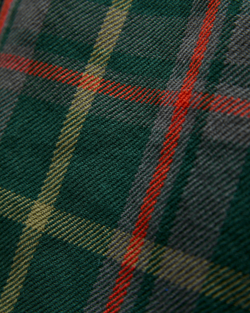 Extra Heavy Flannel Shirt in Pine Green