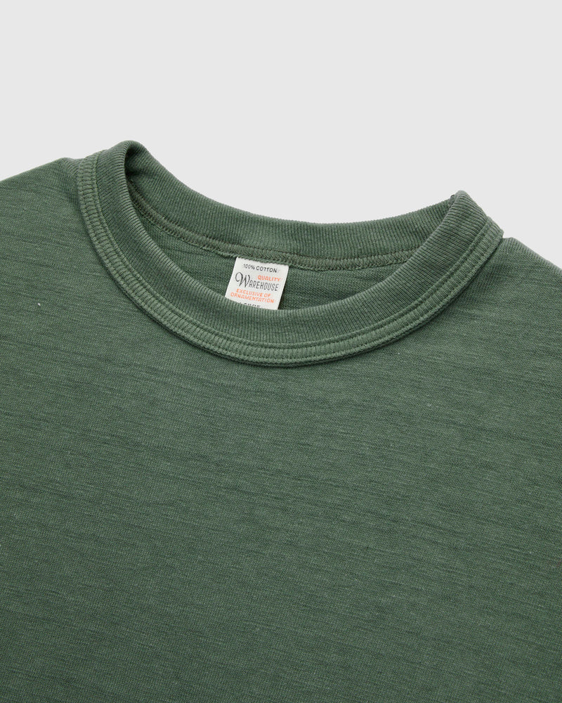 4601 Loopwheel Tee in Green