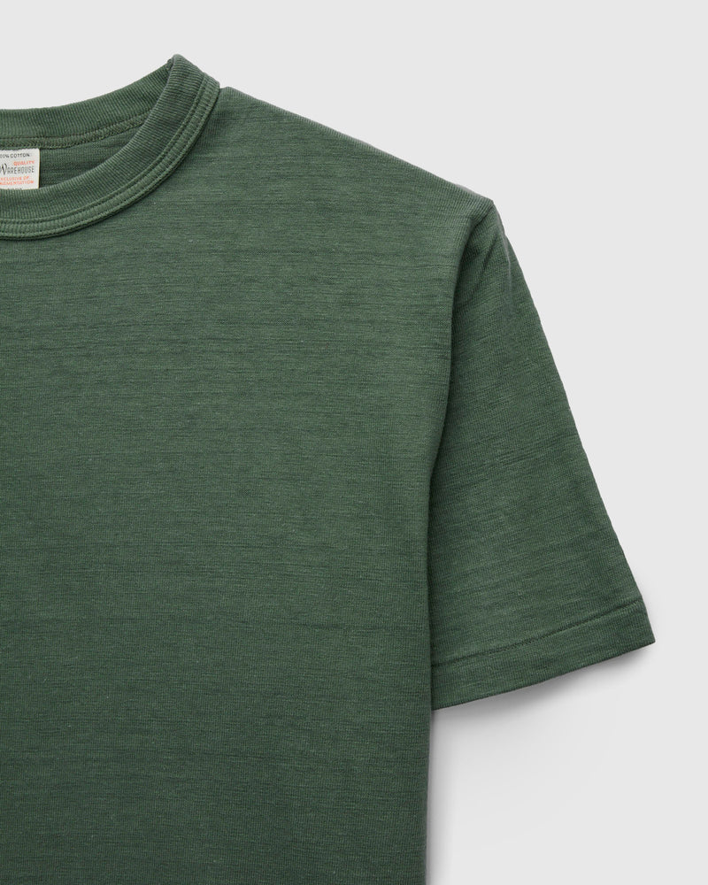 4601 Loopwheel Tee in Green