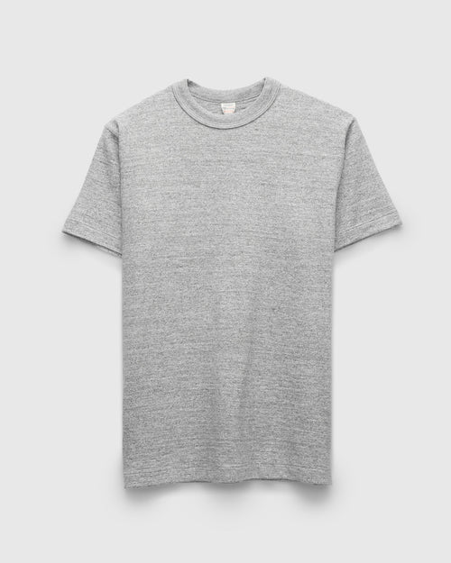 4601 Loopwheel Tee in Heather Grey