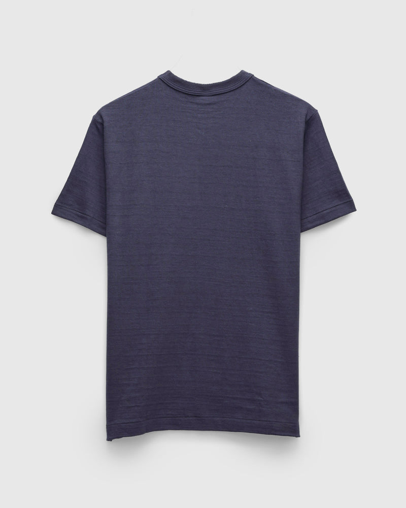 4601 Tube Knit Tee in Navy