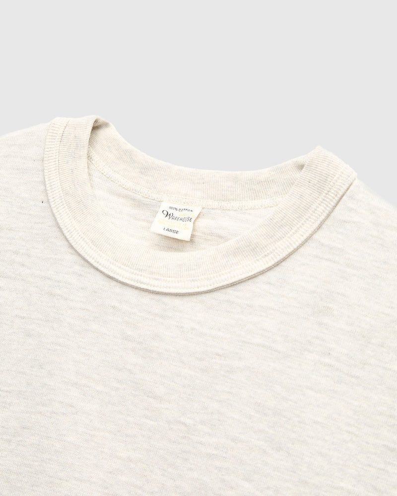 4601 Loopwheel Tee in Oatmeal