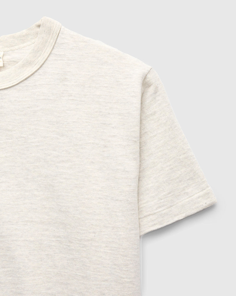 4601 Loopwheel Tee in Oatmeal