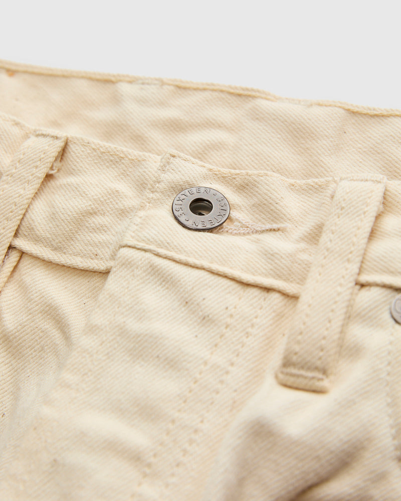 RS-33x 12oz Ecru Selvedge Denim - Relaxed Straight Fit