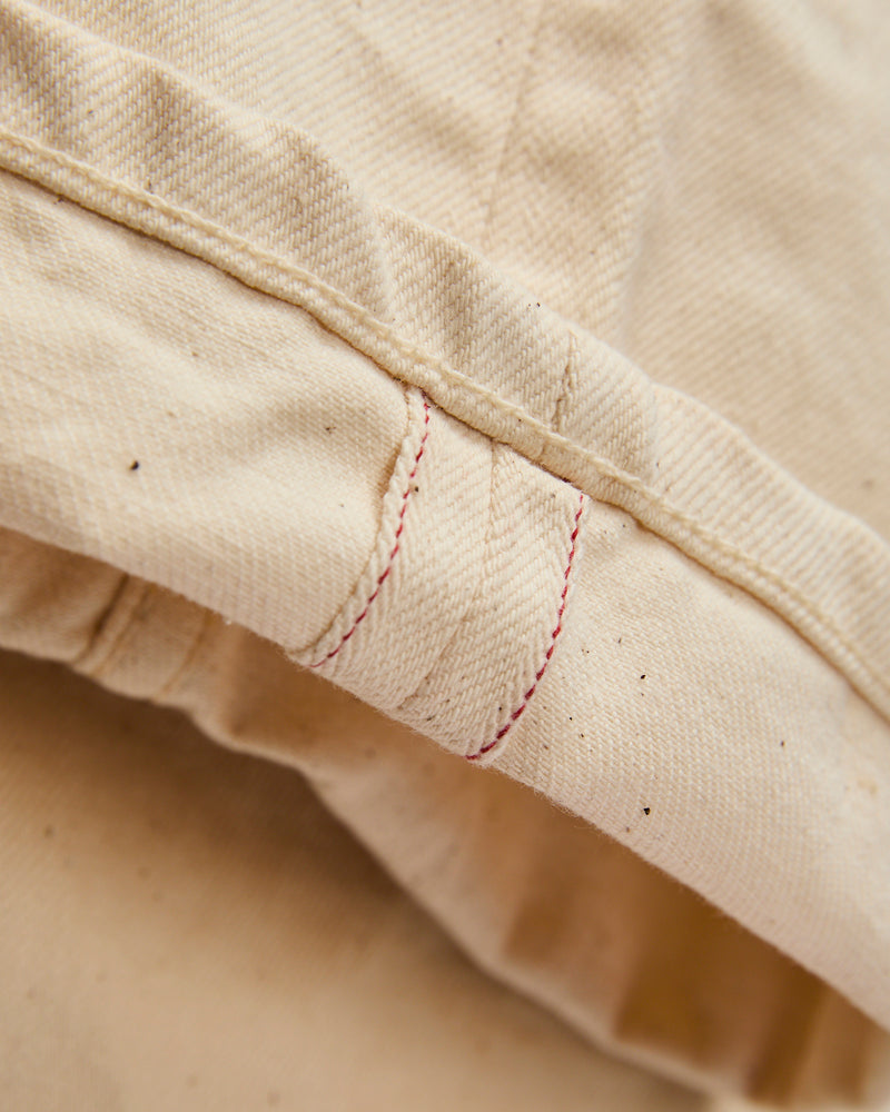 RS-33x 12oz Ecru Selvedge Denim - Relaxed Straight Fit