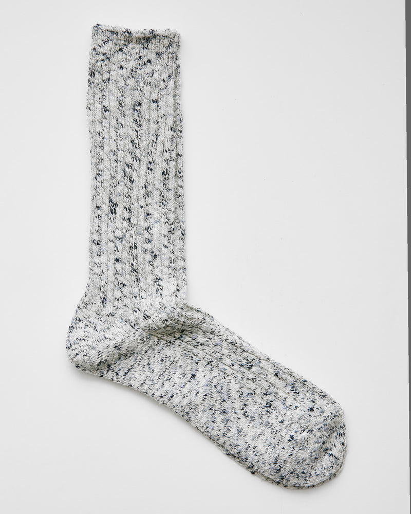 Homespun Yarn Crew Sock in Cookies & Cream