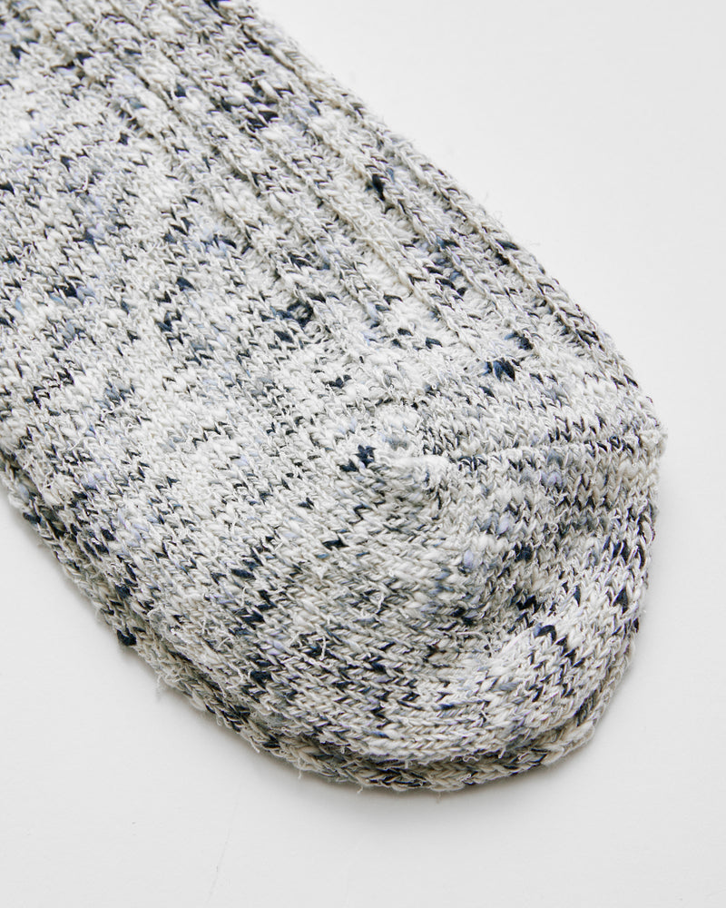 Homespun Yarn Crew Sock in Cookies & Cream