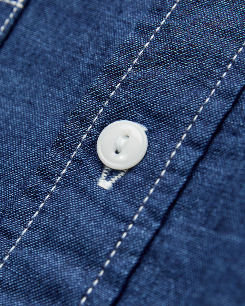 Chambray Workshirt in Indigo